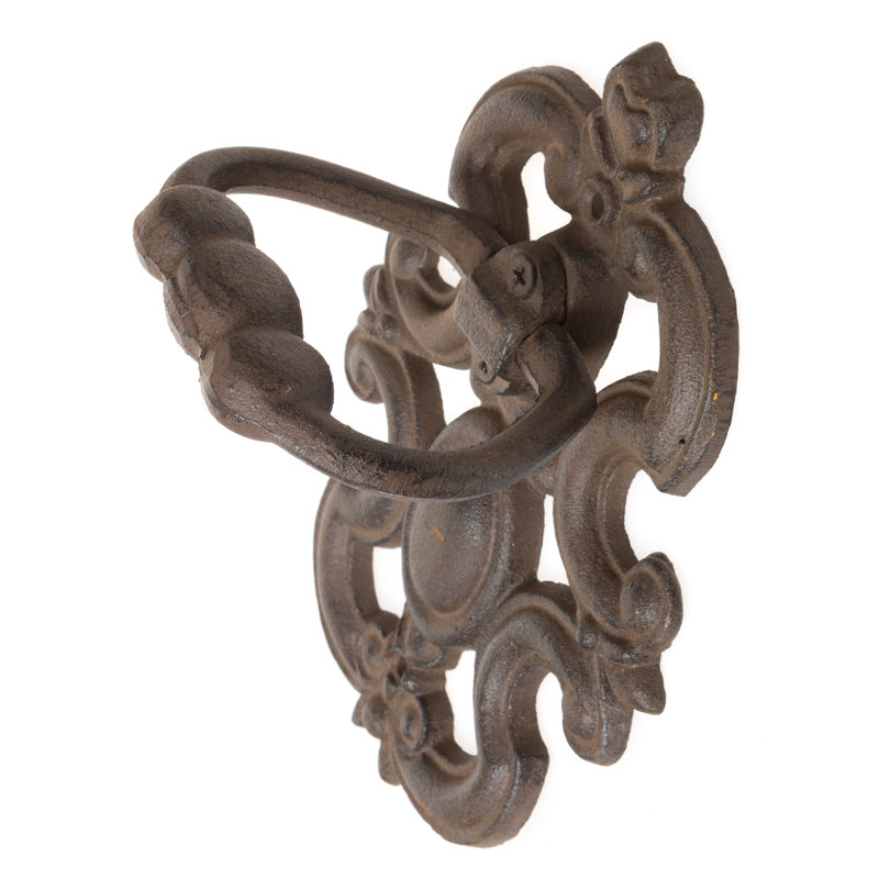 BayAccents Ornate Cast Iron Door Knocker Wayfair